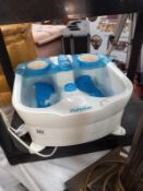 A Babyliss foot spa with remote (no box)