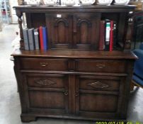 An oak buffet sideboard. COLLECT ONLY.