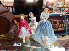 3 Doulton LeRoy figures including Sally, Day dreams, Lorraine