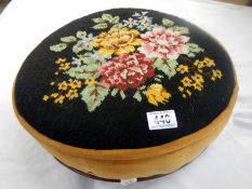 An old wool work stool