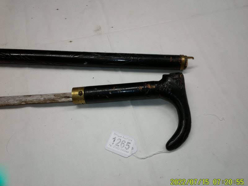 A vintage sword stick. - Image 3 of 3
