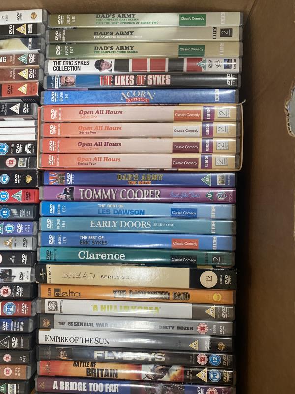 Approximately 65 good DVD's including Classic British TV, Eric Sykes and many classic tv films - Image 2 of 5