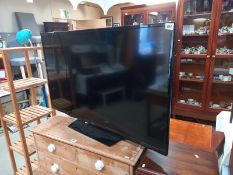 A 50" Hitachi smart TV, Model no 50HB26T72U, No remote