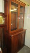 A mahogany dressing table with triple mirror, COLLECT ONLY.