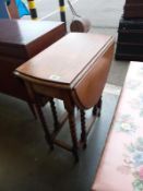 A good small barley twist gate leg table