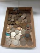 A mixed lot of UK coins.