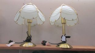 A good pair of modern table lamps.