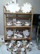 In excess of 60 pieces of Royal Albert Old Country Roses tea and dinner ware COLLECT ONLY.