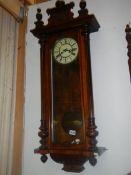 A large Vienna wall clock, COLLECT ONLY.