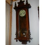 A large Vienna wall clock, COLLECT ONLY.