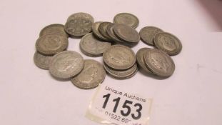 234 grams of 1920 - 1937 florins, (21).