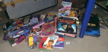 A good lot of Star Trek merchandise, mainly The Next Generation