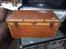 A solid cabin trunk (75cm x 40cm x 40cm)