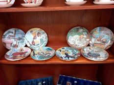 8 Just for the fern of it, collectors plates featuring cats