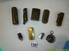 A mixed lot of WW1 and other cigarette lighters.