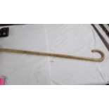 An old horse measuring stick, 98 cm long.