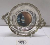 A silver Tiffany & Co., dish.