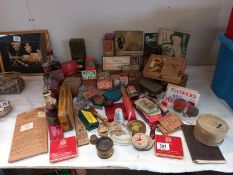 A large collection of vintage and pre war products, tins etc