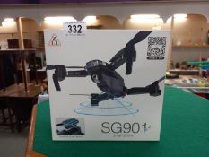 A boxed drone SG901