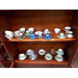 A mixed lot of various cups and saucers