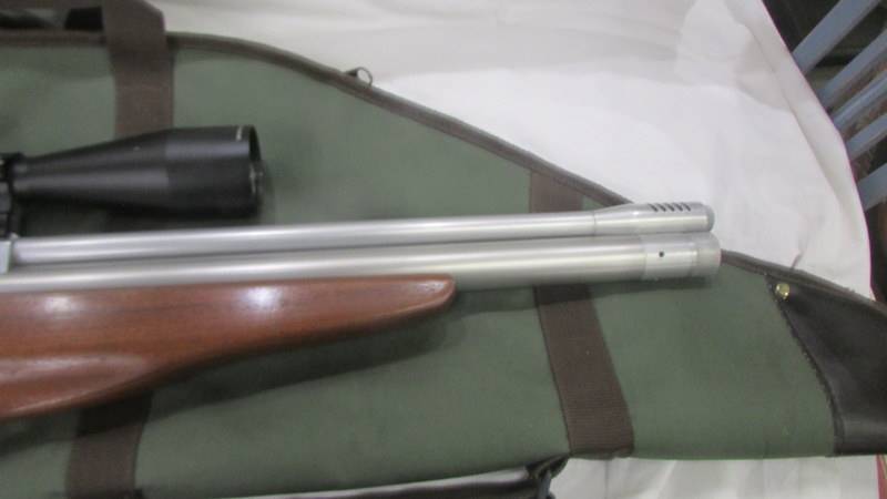 A Ripley ARSS polished action with 6 x 24 x 50 scope and case. - Image 4 of 4