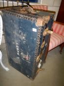 A large old cabin trunk. COLLECT ONLY.