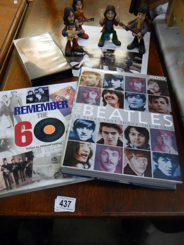 A quantity of Beatles items