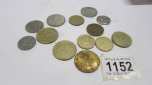 A quantity of Greek coins.