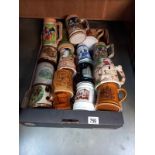 A good selection of German mugs & steins