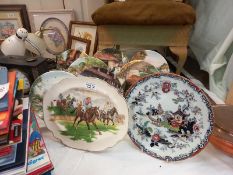 A selection of collectors plates