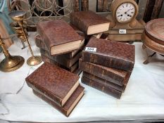 A quantity of old bound Dickens books