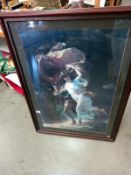 A large framed & glazed picture