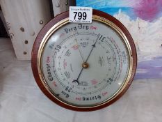 A 20th century round barometer