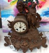 A French mantle clock A/F