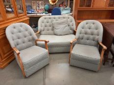 A Country style 3 piece suite