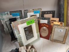 A quantity of new picture frames
