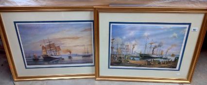 A good pair of pictures painted by S Francis Smitherman