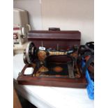 A good quality old Jones sewing machine