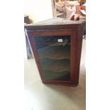 A late 19th early 20th century corner unit. A/F