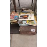 A large lot of PG Brooke Bond tea cards. Many in albums and a full box of others