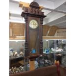 An early long case clock, a/f. COLLECT ONLY.