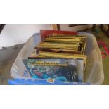 A mixed lot of albums, pop, classical, folk, rock etc