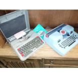 2 typewriters