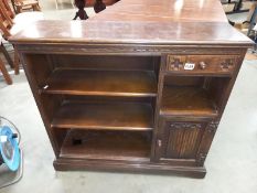 A small vintage bookcase display unit, COLLECT ONLY.