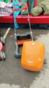 A Flymo lawn rake compact 3400. Collect Only.