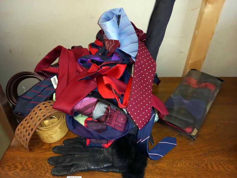 A quantity of ties & an umbrella etc. - Image 2 of 2