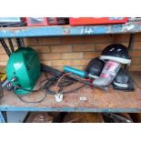 A quantity of power tools, knee pads & helmet etc. Collect Only.