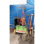 A good lot of garden tools & weed burner etc. Collect Only.