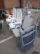 A quantity of garden chairs. Collect Only.