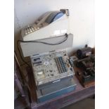 A gross vintage cash register & 1 other. Collect Only.